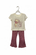Girl's Winnie the Pooh 2 Piece Shirt and Legging Set - WIR074A