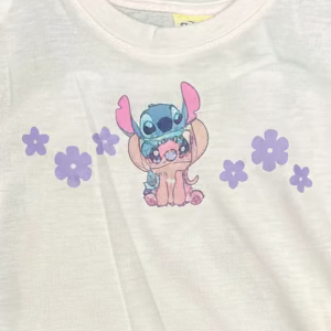 Girl's Stitch & Angel Shirt and Leggings Set - LLO102F