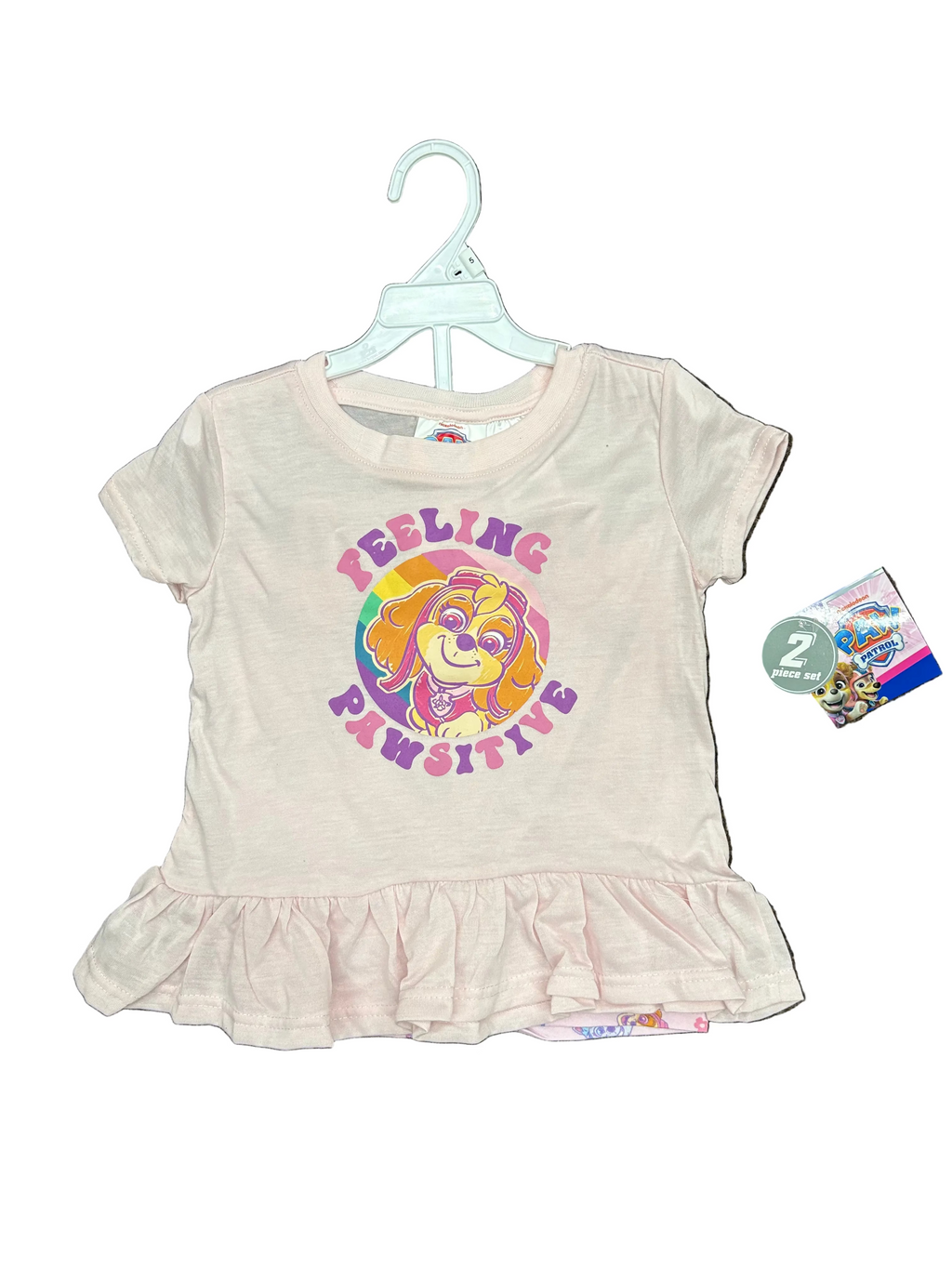 Girl's Paw Patrol Blouse and Shorts Set - PWN005B