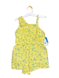 Girl's Stitch All Over Print Romper - LLR126A