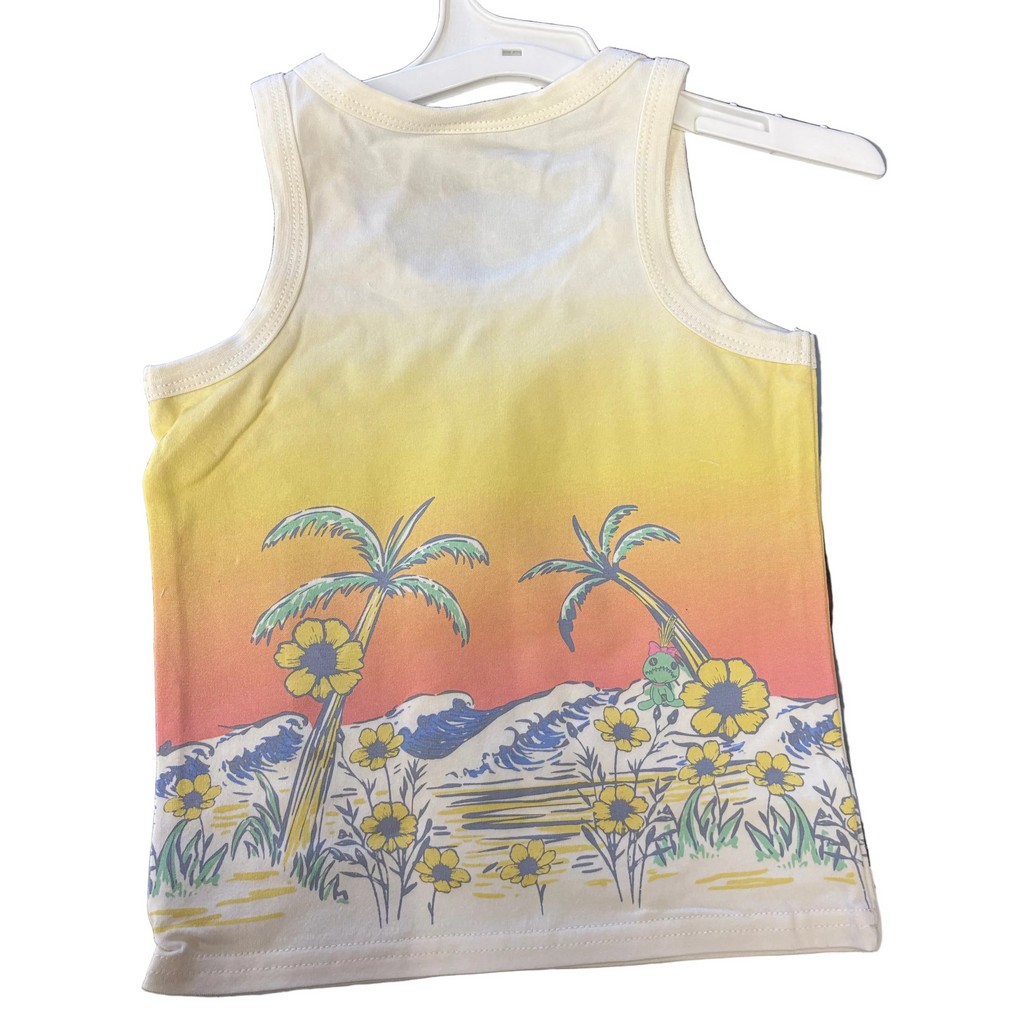 Girl's Stitch & Angel Ohana Full Print Tank Top - LLR123A
