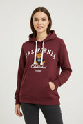 Reflex- Women Pullover California Chenille Bear Patch- JU2049