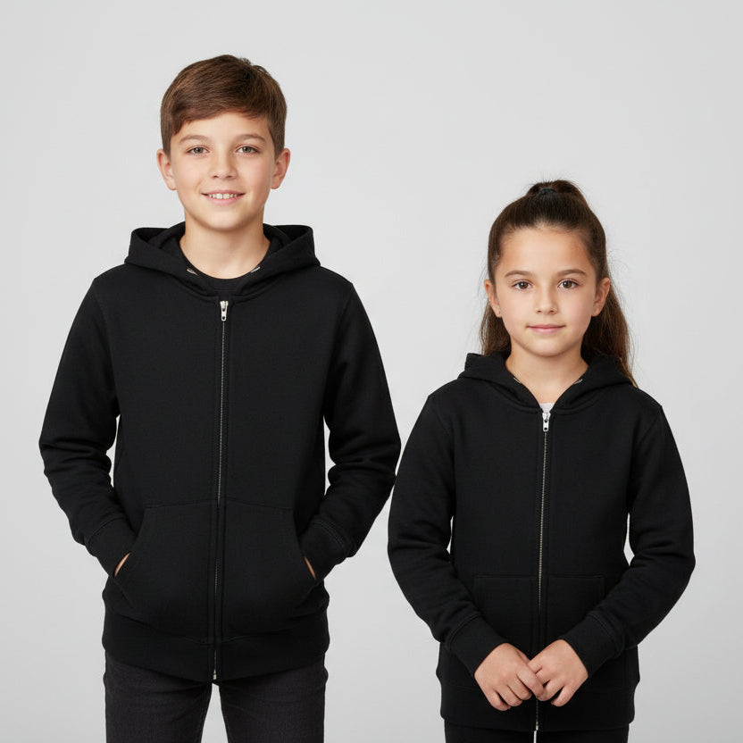 Kids Unisex Zipper Hoodie - RN99052