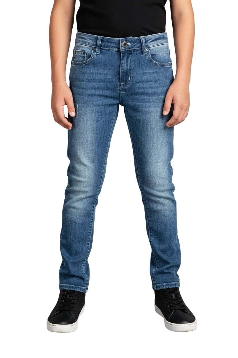 Daniel L - Jeans ajustados de mezclilla para niño - JBPS-102D