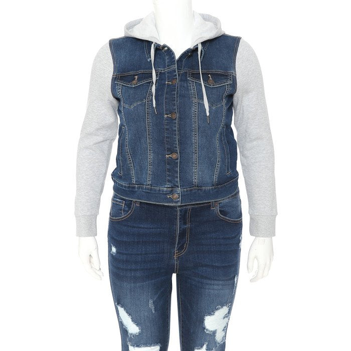 Wax Jean - Women's Jean Jacket [Plus Size] - 90214XL