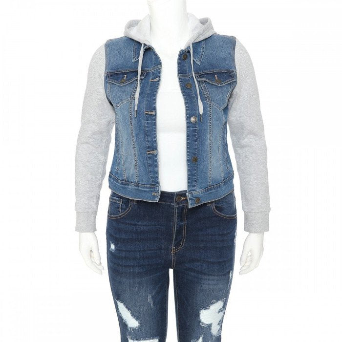 Wax Jean - Women's Jean Jacket [Plus Size] - 90214XL