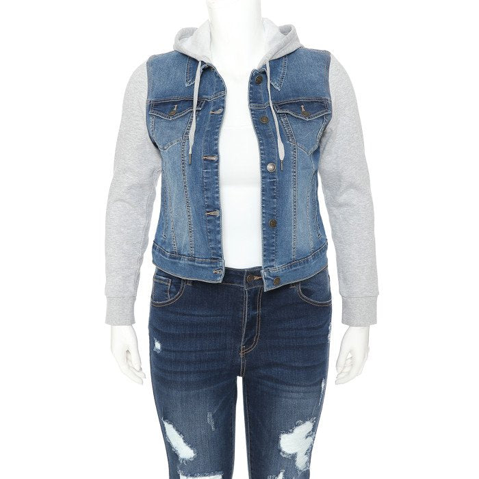 Wax Jean - Women's Jean Jacket [Plus Size] - 90214XL