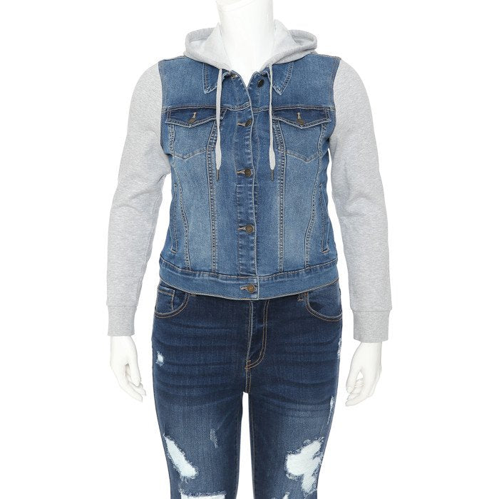 Wax Jean - Women's Jean Jacket [Plus Size] - 90214XL