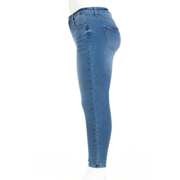 Wax Jean - Jeans pitillo tallas grandes para mujer [Tallas grandes] - 90241XL