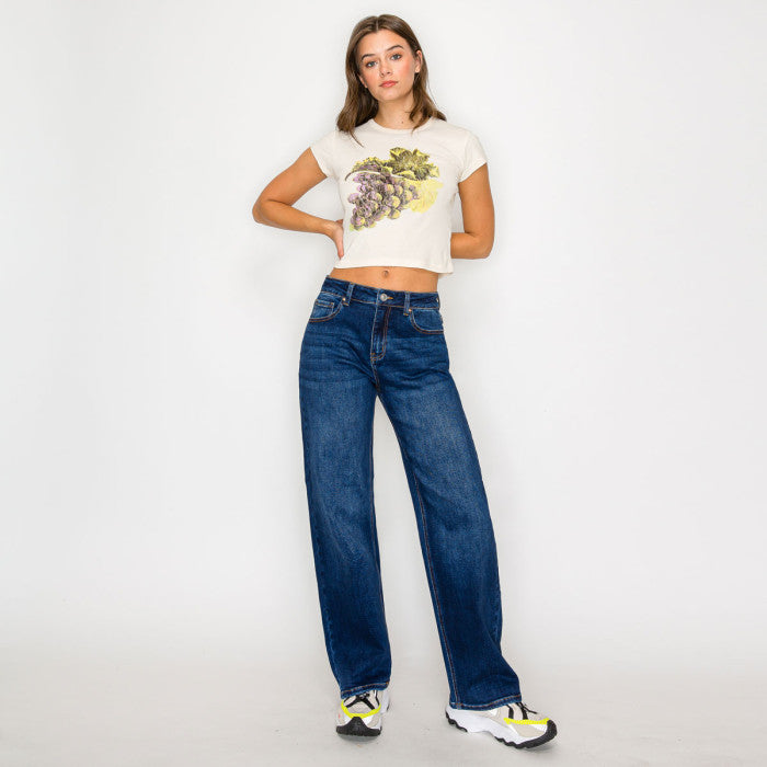 Wax Jean - Women’s Basic Straight Denim Jeans - 90376
