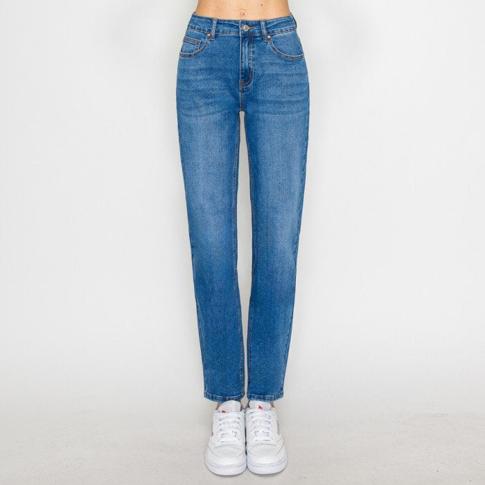 Wax Jean  Women Straight High Rise Jeans - 90366