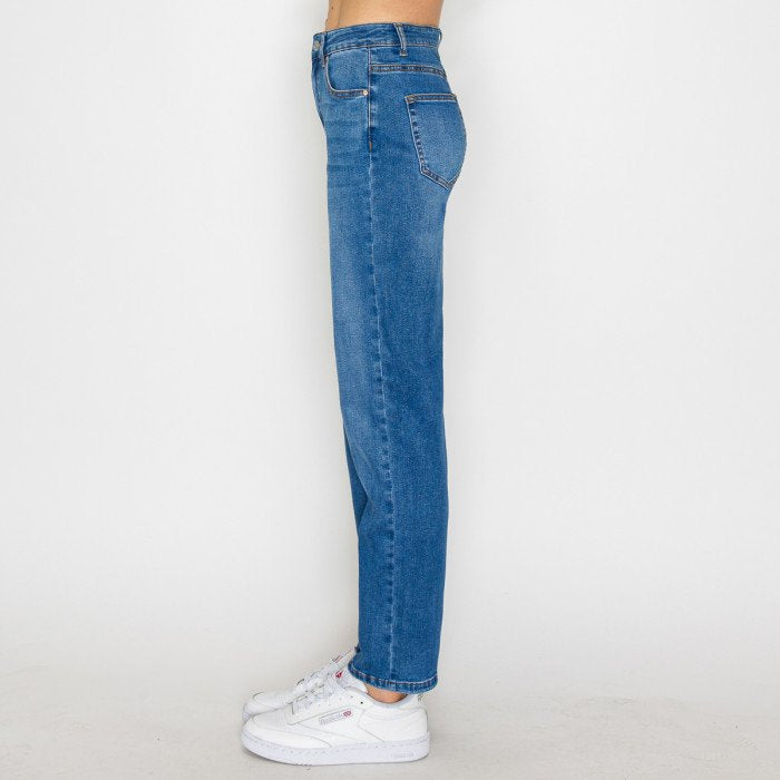 Wax Jean  Women Straight High Rise Jeans - 90366