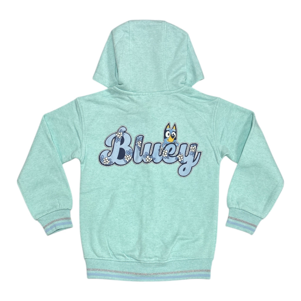 Sudadera con capucha ligera de cremallera completa para niña con bolsillos - 1FQ042
