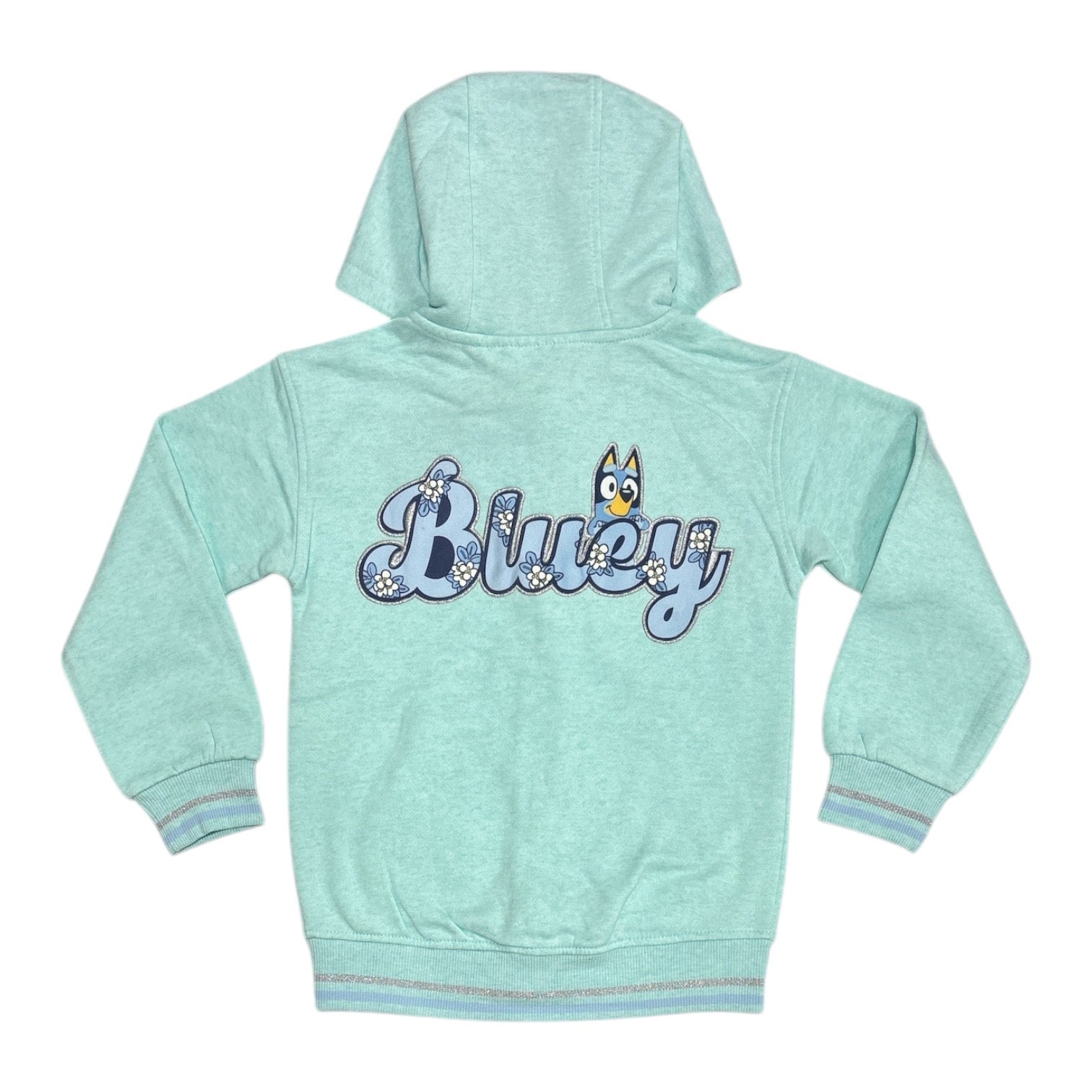 Girl's Character Full Zip Lightweight Hoodie with Pockets - 1FQ042