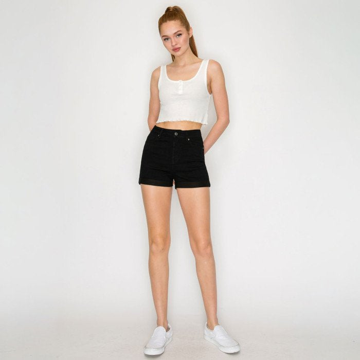 Wax Jean - Women’s Basic Twil Shorts - 90422