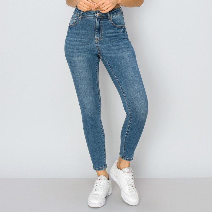 Wax Jean - Women’s Combined Size Basic High Rise Skinny Pants - 90900