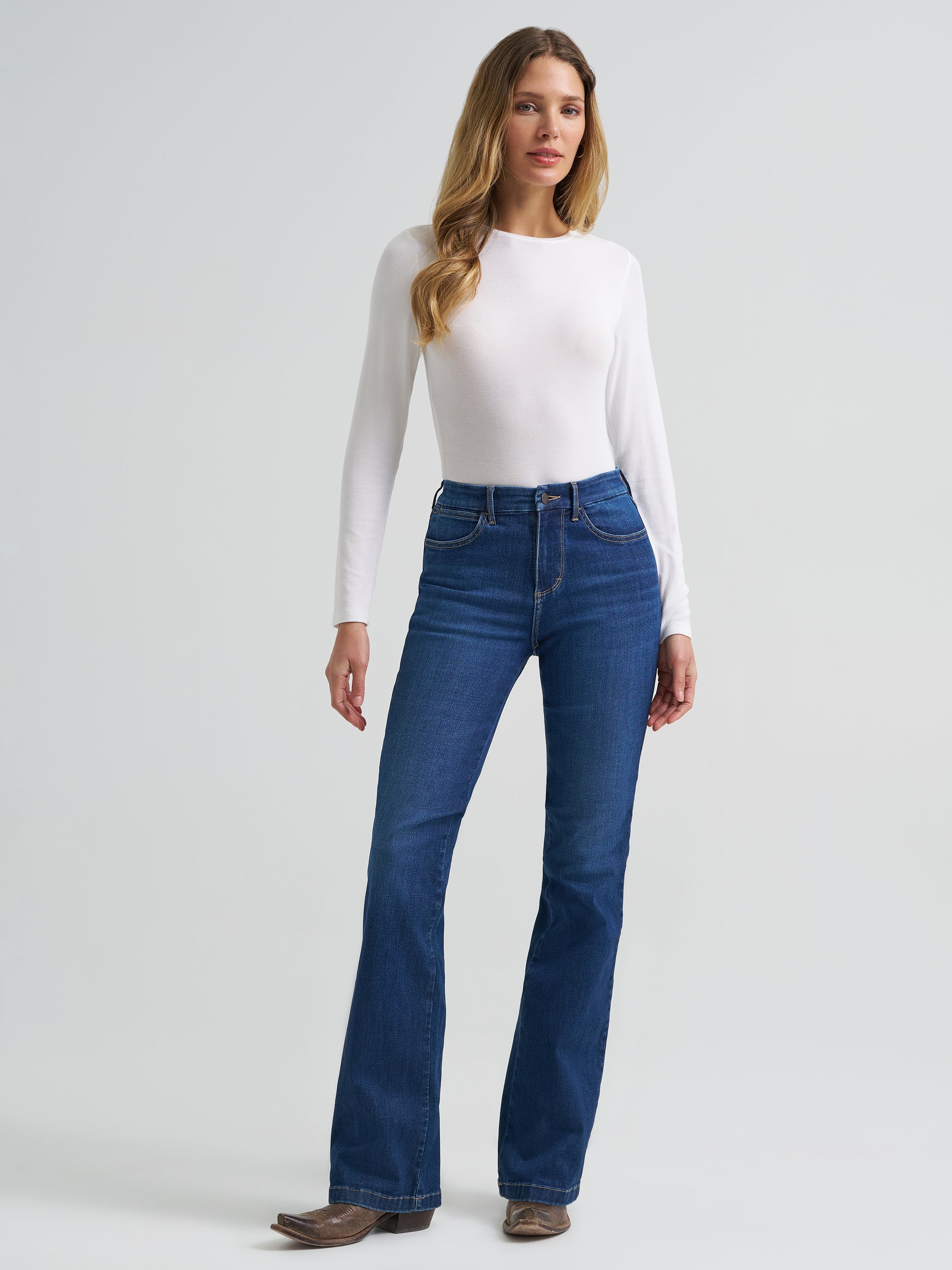 Wrangler® Women’s Bespoke Bootcut Jean - High Rise - 112382691