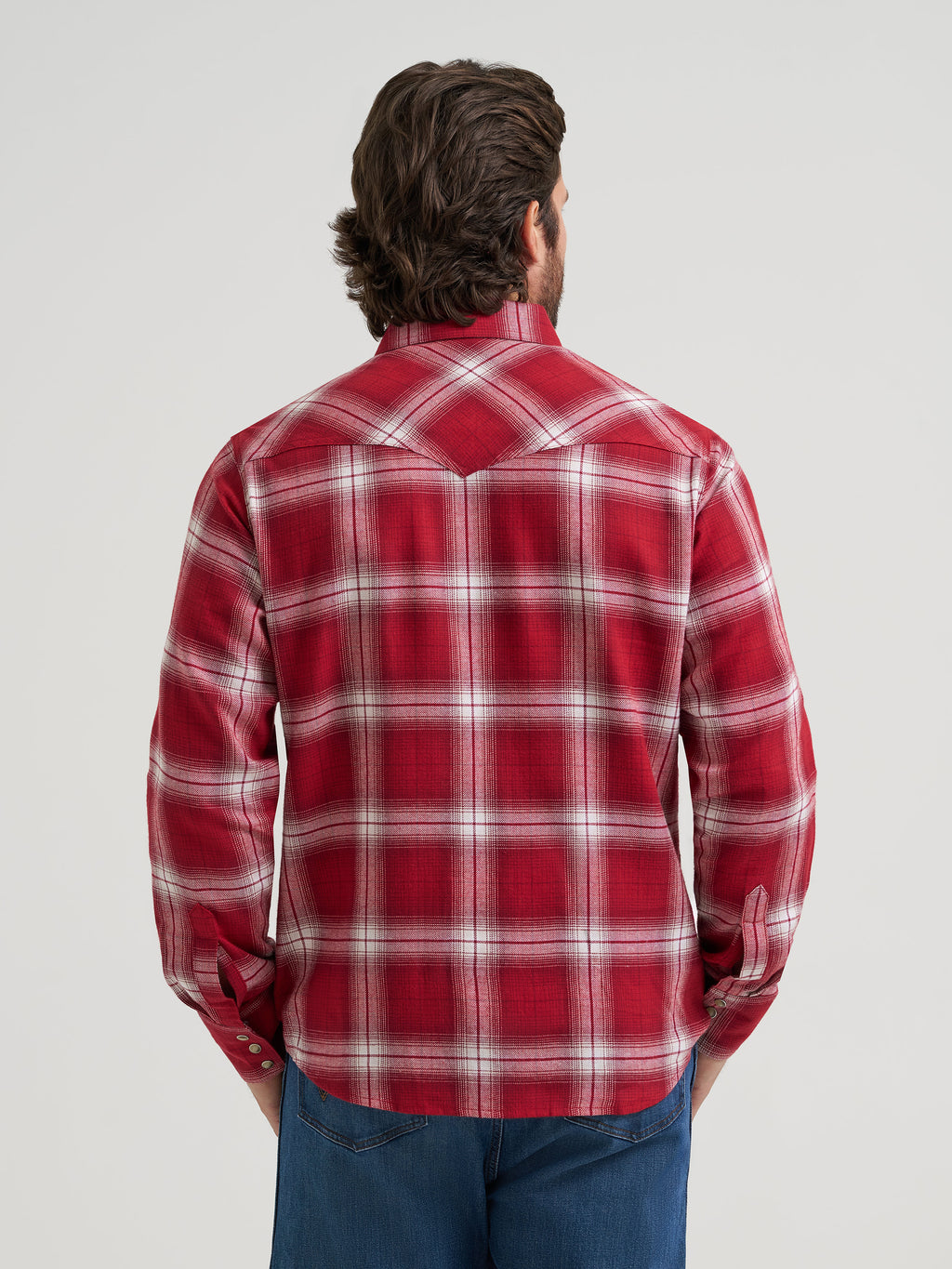 Wrangler Men’s Retro® Flannel Long Sleeve Shirt - Modern Fit - 112381934