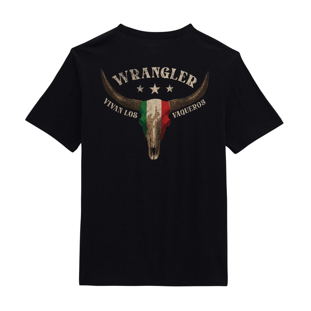 Wrangler® Graphic Short Sleeve T-Shirt - Regular Fit - Jet Black - 112380269