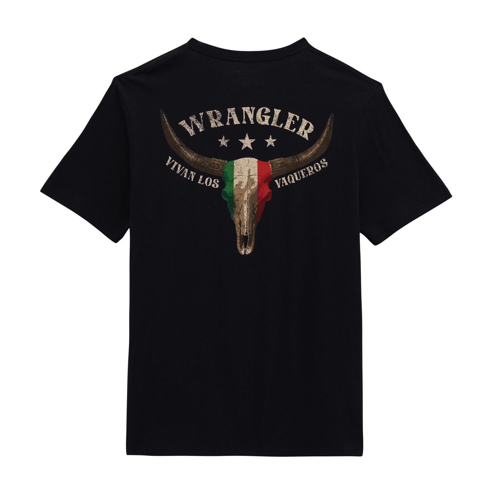 Wrangler® Graphic Short Sleeve T-Shirt - Regular Fit - Jet Black - 112380269