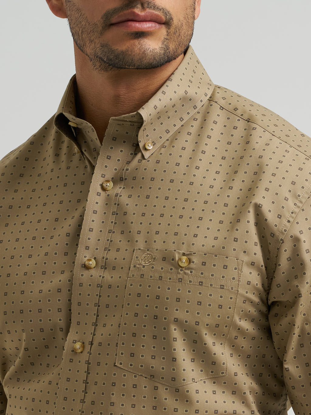 Wrangler® Men’s Classic Long Sleeve Shirt - Relaxed Fit - 112381624