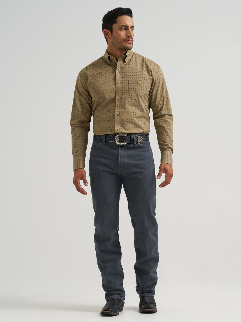 Wrangler® Men’s Classic Long Sleeve Shirt - Relaxed Fit - 112381624