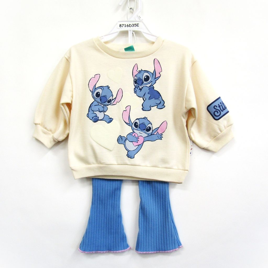 Girl's Stitch Sweater and Leggings Set - 8716D35E