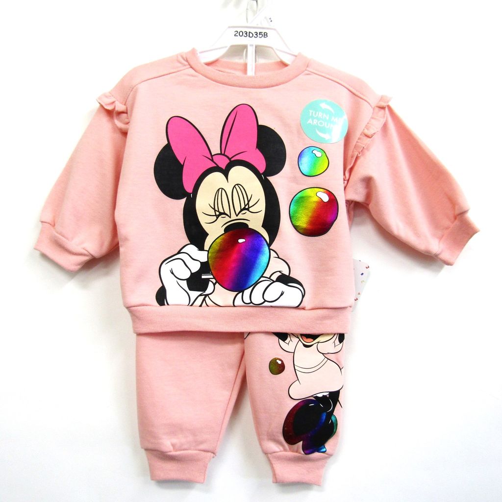 Girl's Minnie Mouse Sweater and Pants Set - 203D35B