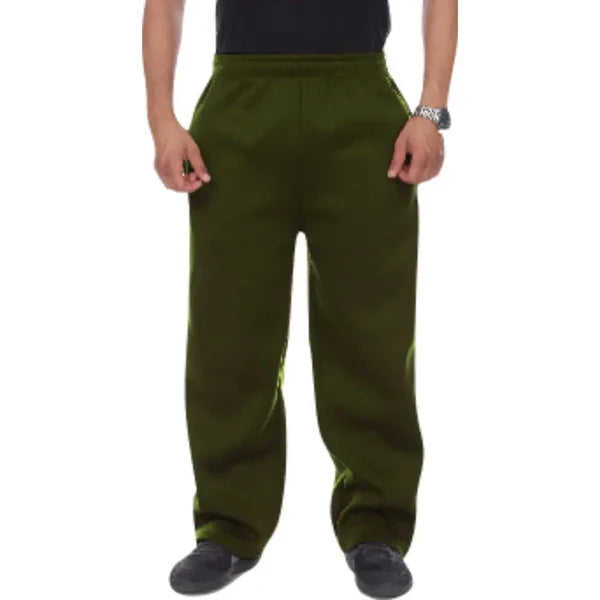LEEHANTON - Men's Fleece Pants with Pockets - BT701