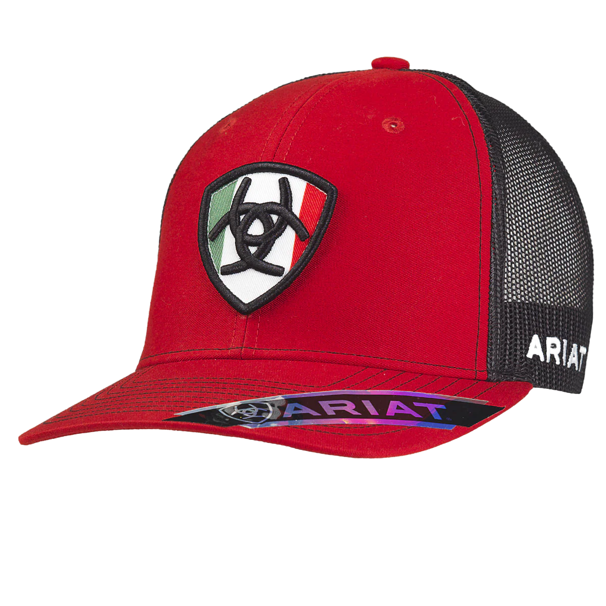 Ariat - Men's Mexico Flag Red Snapback Hat - A300011704