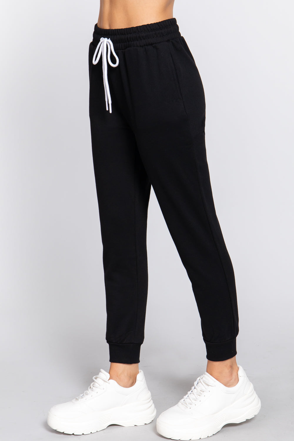 ACTIVE USA-FRENCH TERRY JOGGER PANTS- P2978