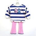 Girl's Stitch and Angel Sweater and Legging Set - 794D35B