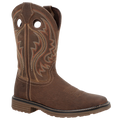 Durango - Men's Workhorse Bark Brown & Glazed Cognac Western Boots - DDB0527