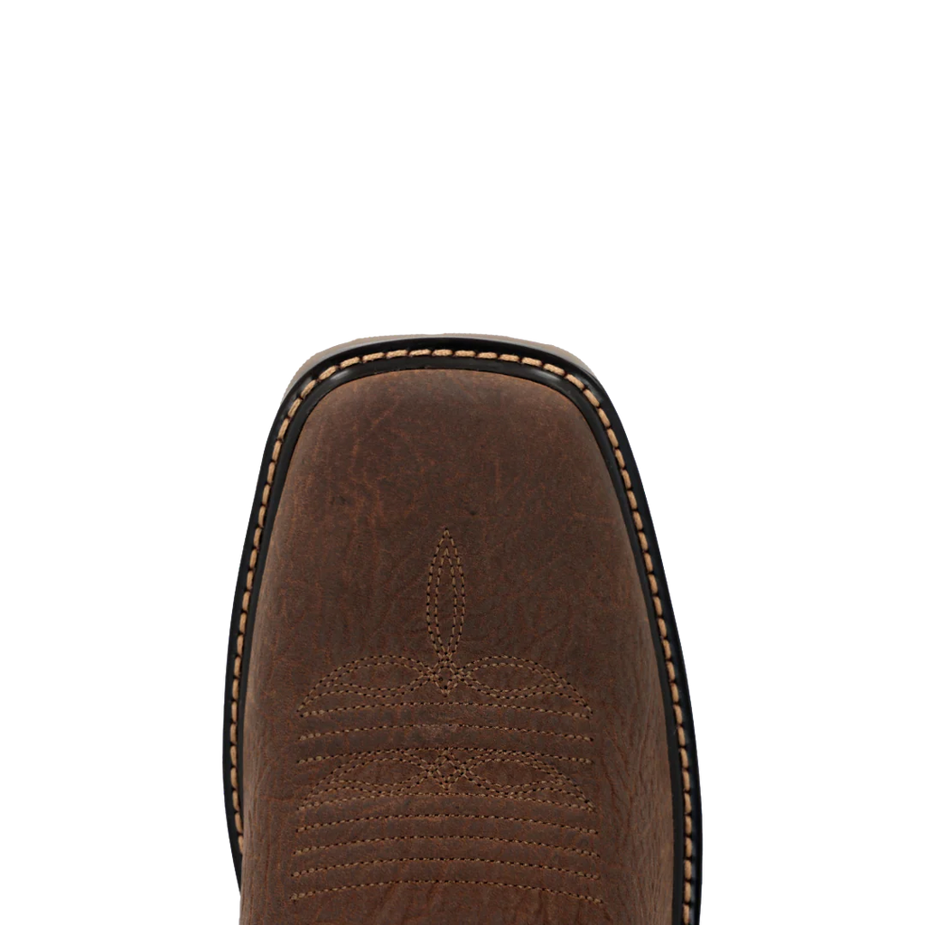 Durango - Men's Workhorse Bark Brown & Glazed Cognac Western Boots - DDB0527