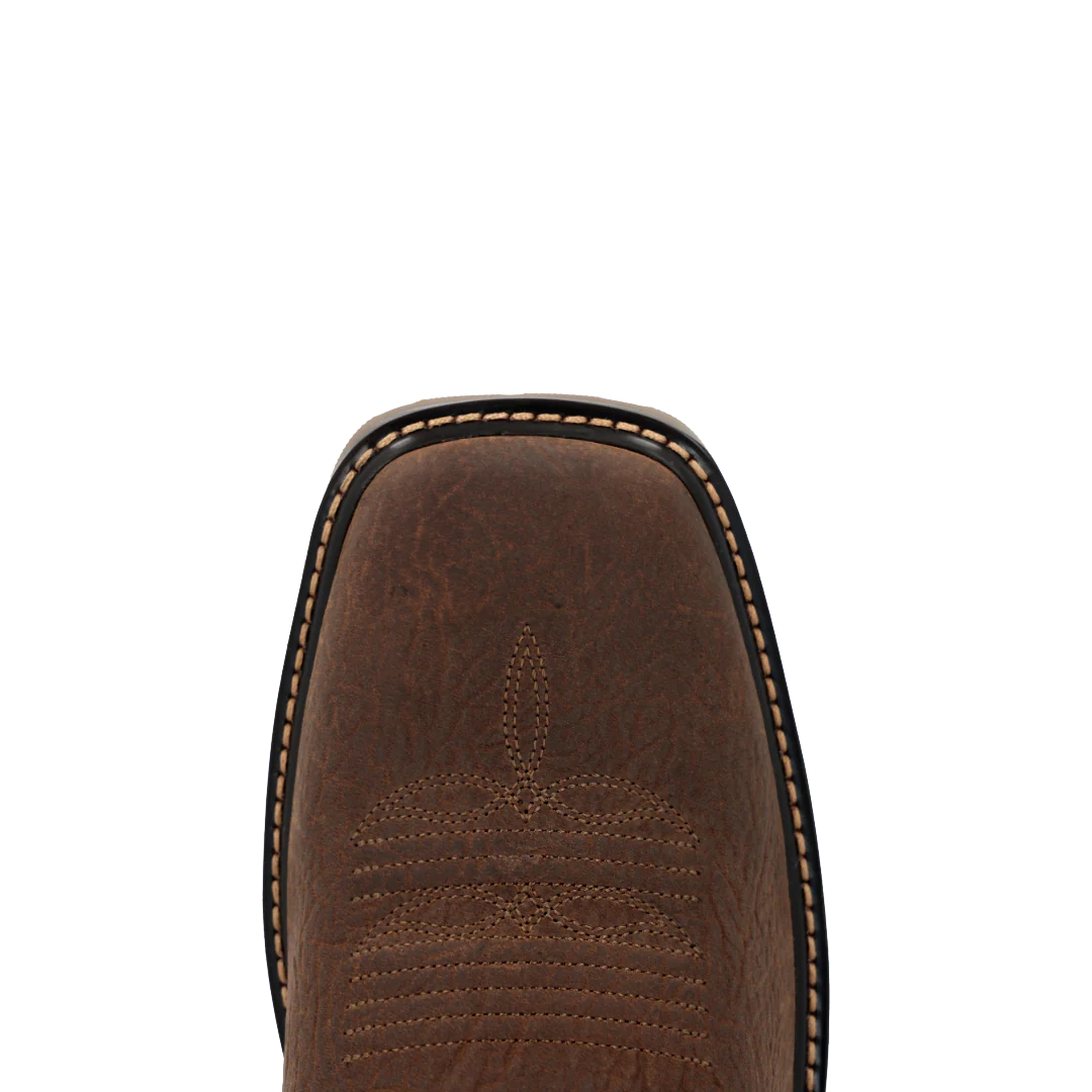 Durango - Men's Workhorse Bark Brown & Glazed Cognac Western Boots - DDB0527
