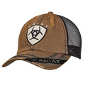 Ariat - Men's Oilskin Brown Logo Ball Cap - 15227133