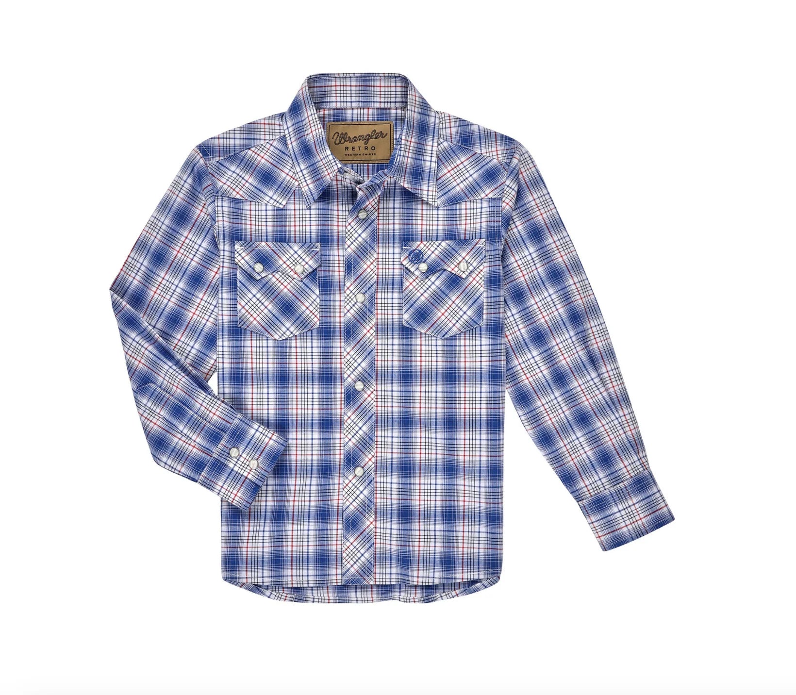 Wrangler - Boys Retro Core Long Sleeve Shirt - 112326346