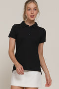Active USA - Women's Short Sleeve Classic Polo Top - T13391