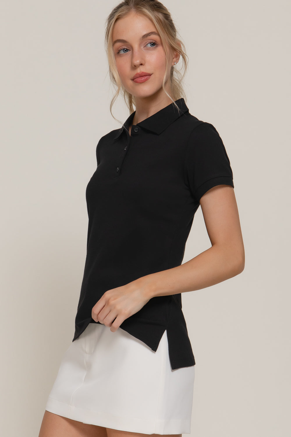 Active USA - Women's Short Sleeve Classic Polo Top - T13391