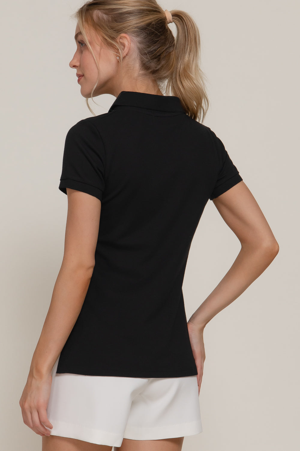 Active USA - Women's Short Sleeve Classic Polo Top - T13391