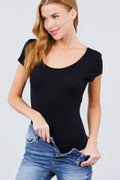 Active USA - Women's Short Sleeve Bodysuit - T9503