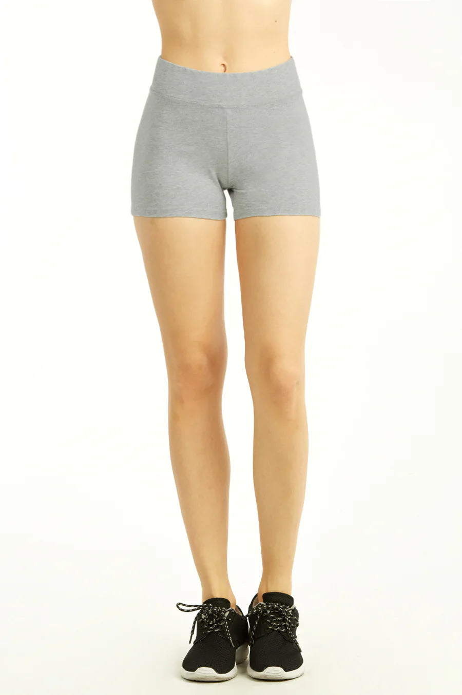 Sofra Ladies Cotton Shorts with High Waistband - WP4012
