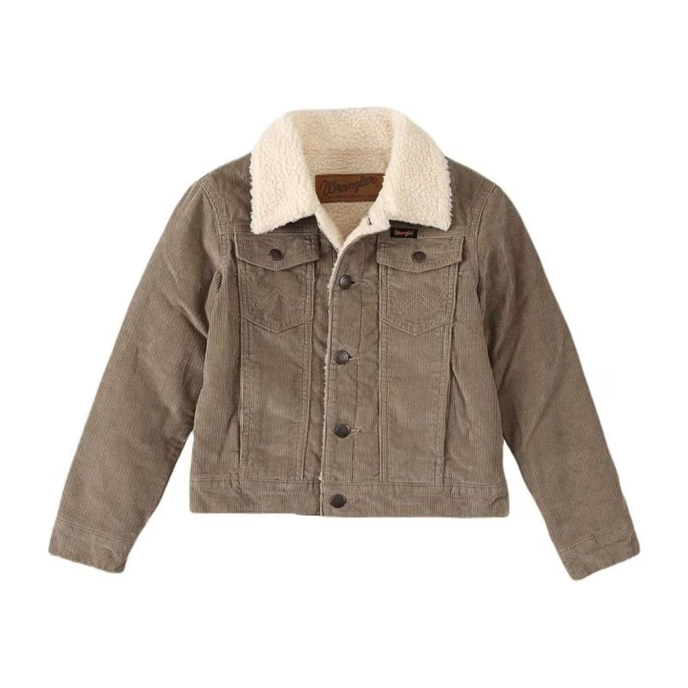 Wrangler - Boys Corduroy Jacket - Sherpa Lined - 112335635