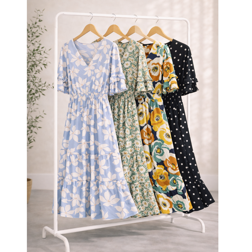 Colección Winslow - Vestido cruzado elegante para mujer inspirado en un kimono - Y973766N90