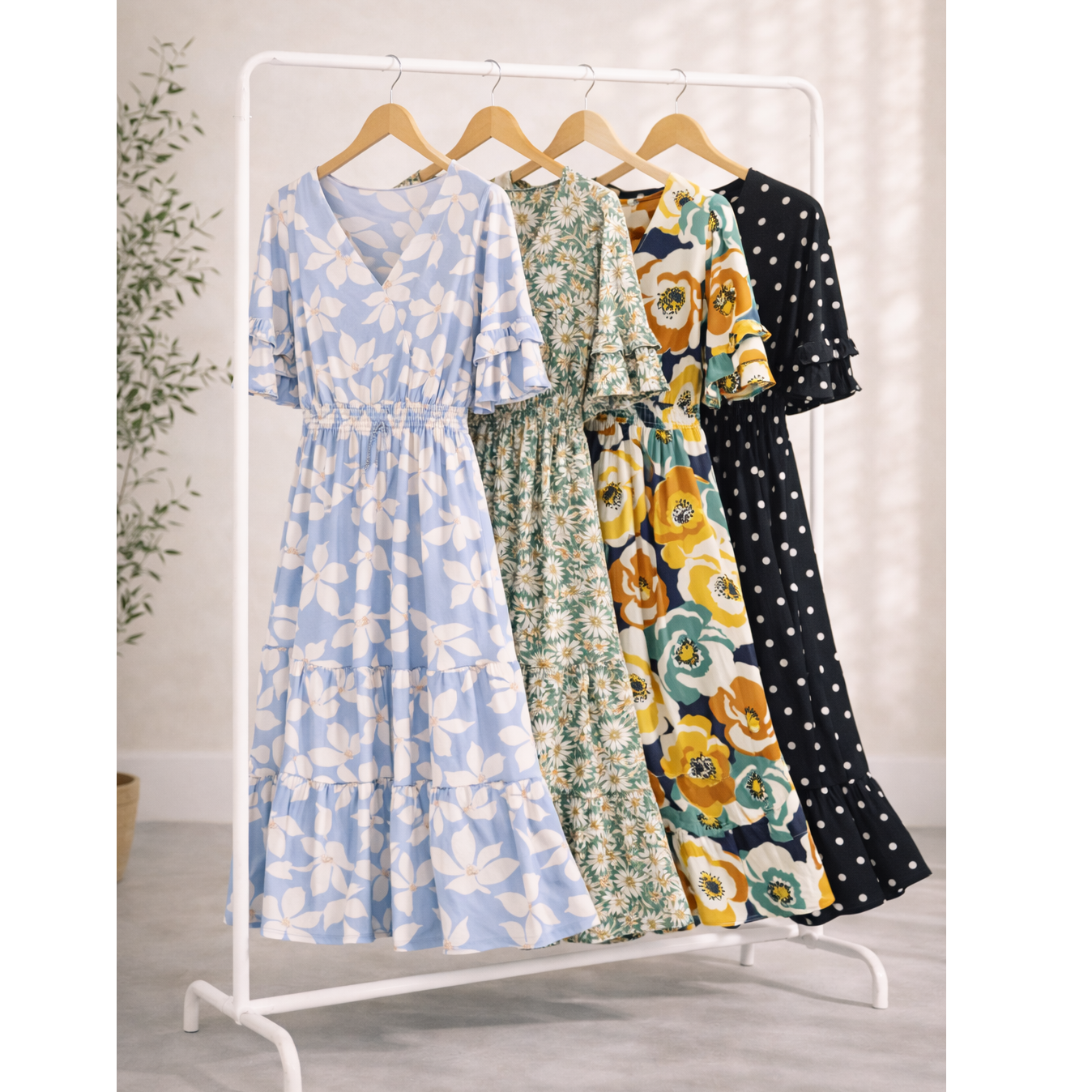 Colección Winslow - Vestido cruzado elegante para mujer inspirado en un kimono - Y973766N90