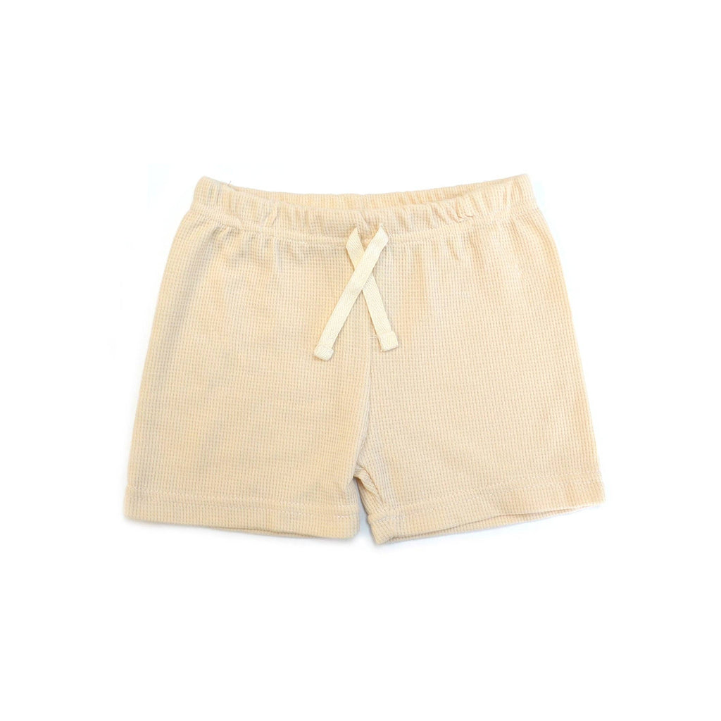 Conjuntos de 2 piezas de top y shorts de punto gofrado de verano para niños - B112G402