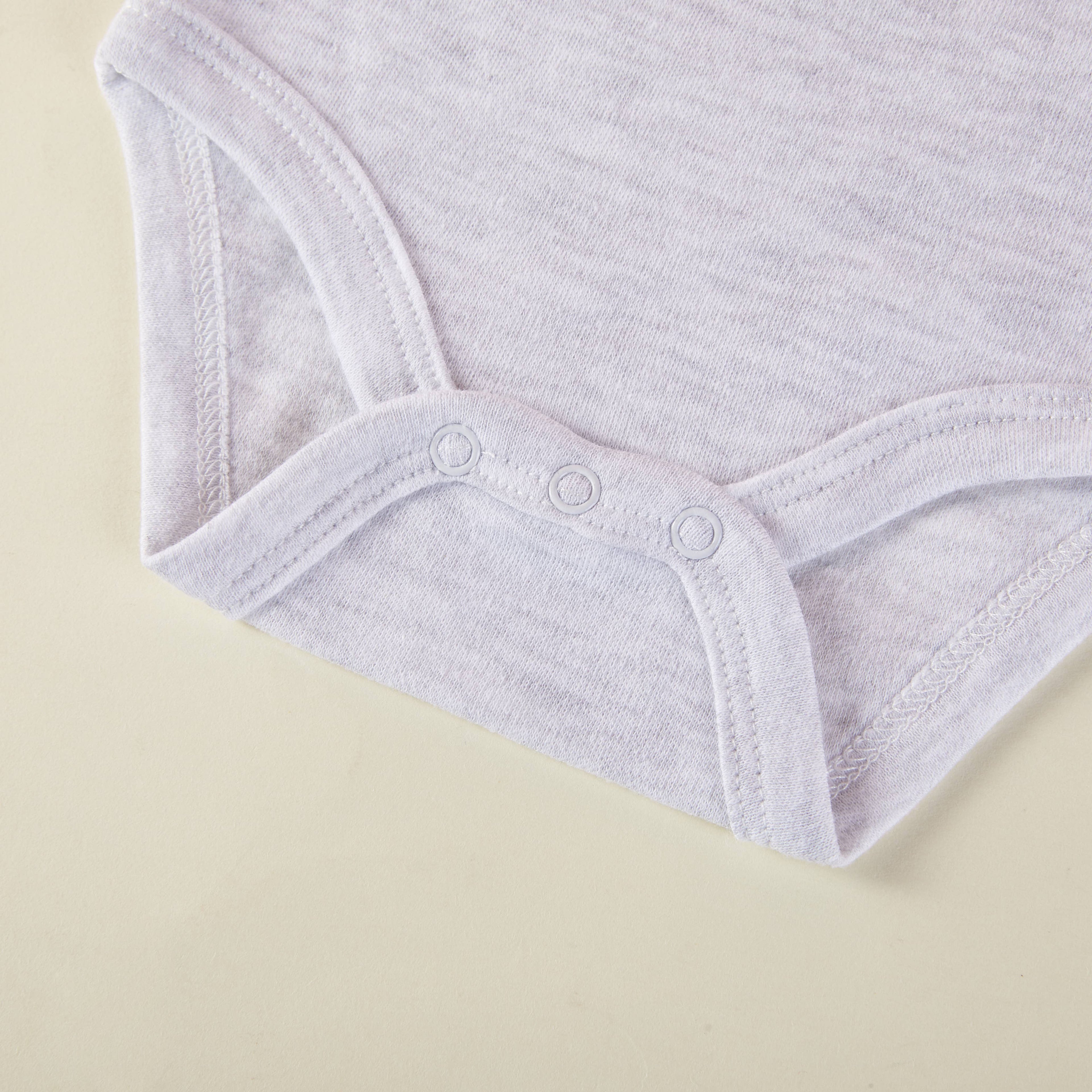 Pack of 3 Baby Boys Safari Animal Short Sleeves Bodysuits