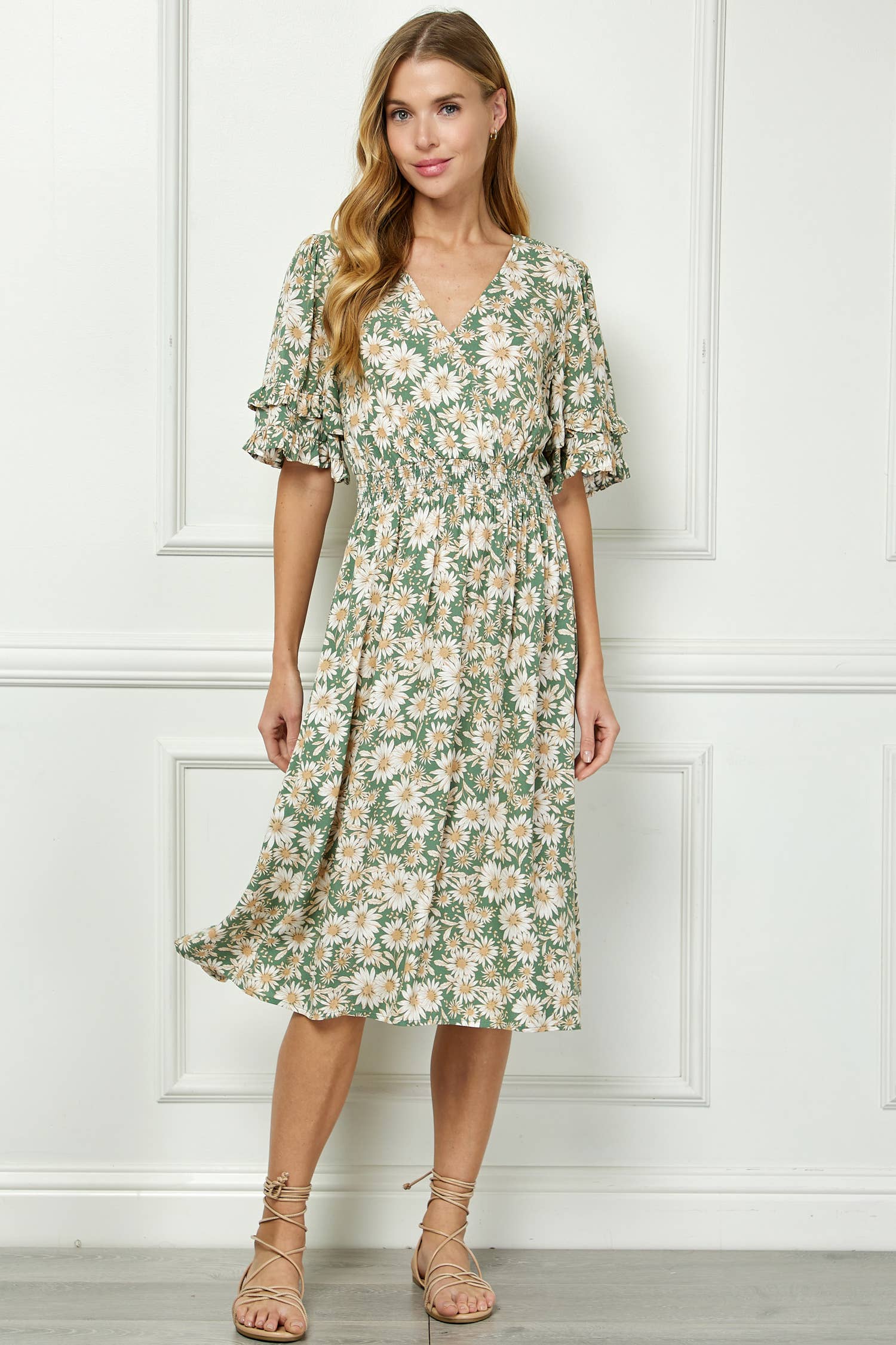 Colección Winslow - Vestido cruzado elegante para mujer inspirado en un kimono - Y973766N90