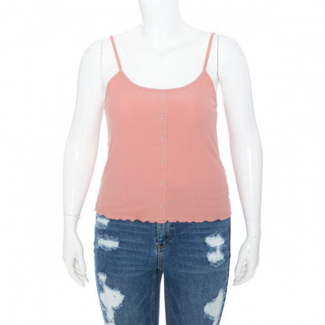 Ambiance Women Eyelet  Cani Crop Top - 73214XL