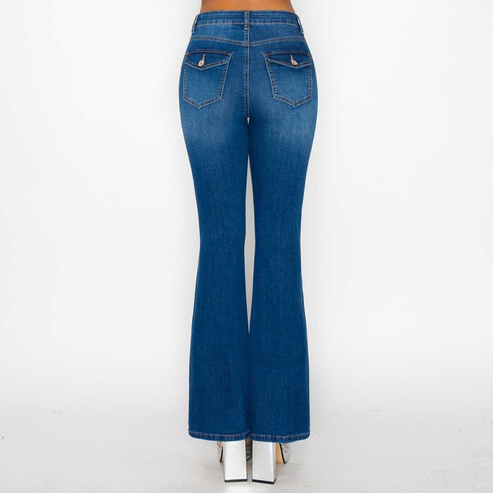 Wax Jean - Women's Flap Back Bootcut Jean - 90344